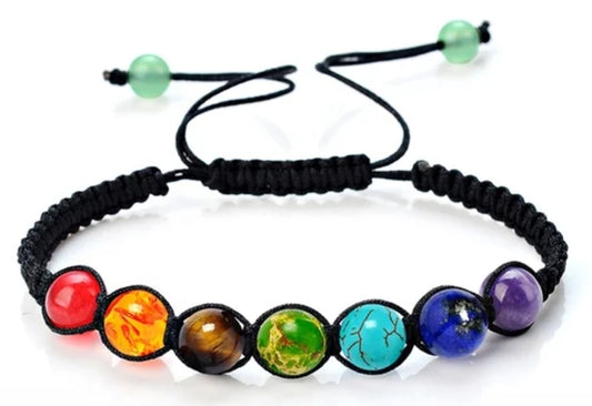 UNISEX 7 Chakras Energy Healing Bracelet